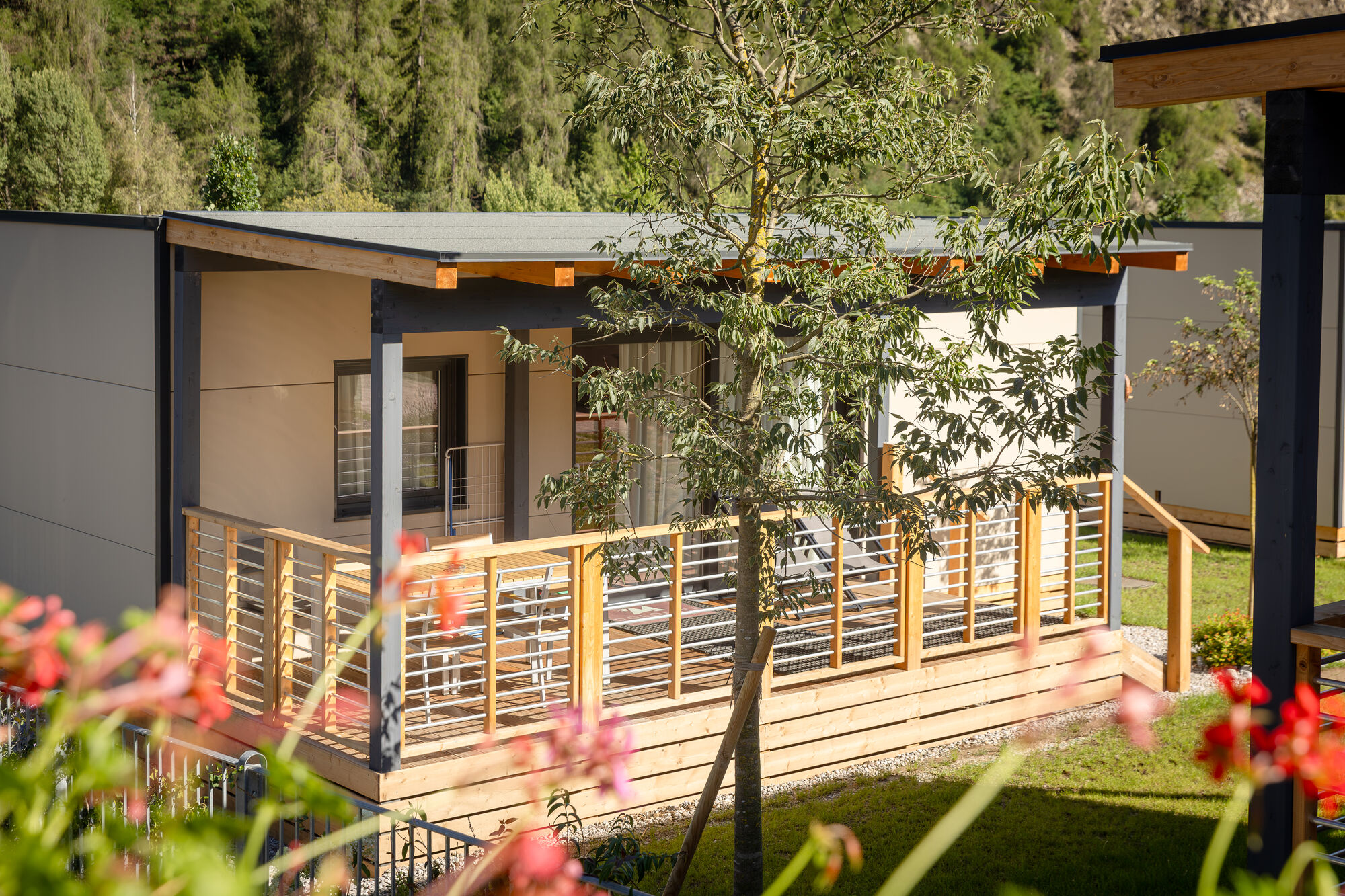 case in legno in trentino con giardino