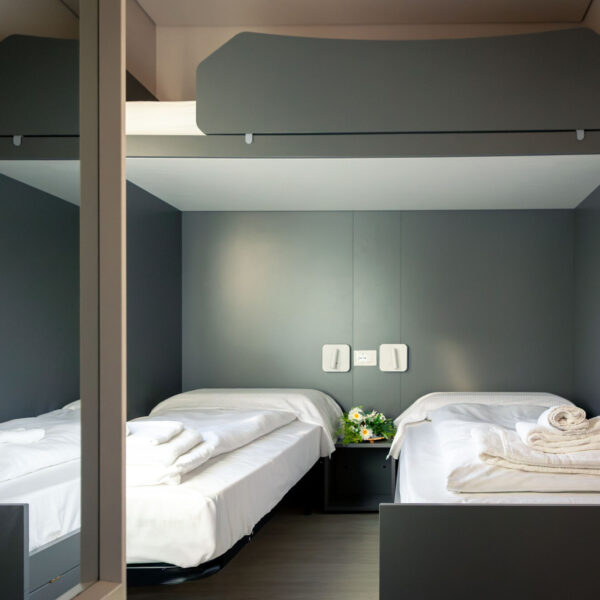 mobile home a Dimaro camera da letto