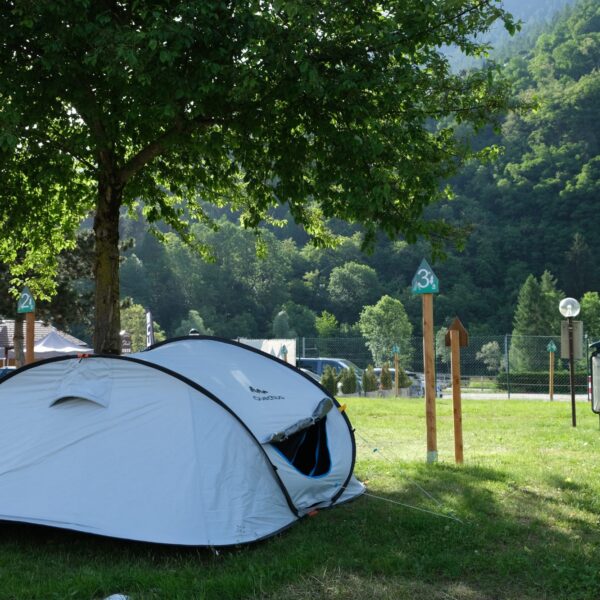 piazzola tenda in Val di Sole