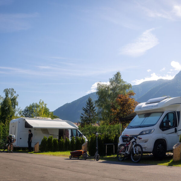 sosta camper in trentino